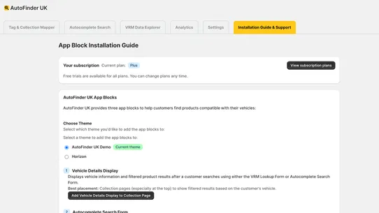 AutoFinder UK screenshot