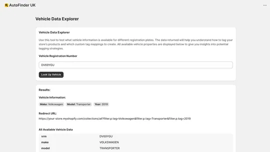 AutoFinder UK screenshot