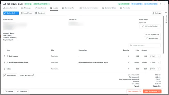 Workshop by Bikebook screenshot