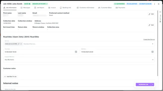 Workshop by Bikebook screenshot