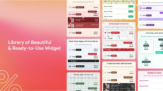 G: Volume Discounts &amp; Upsell screenshot