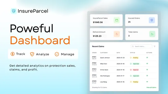InsureParcel Shipping Protect screenshot
