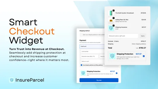 InsureParcel Shipping Protect screenshot