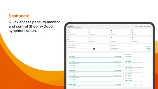 OdooStream ‑ OdooSync Utility screenshot
