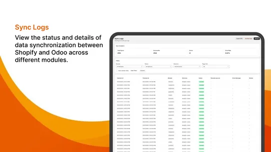 OdooStream ‑ OdooSync Utility screenshot