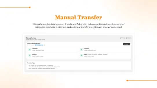 OdooStream ‑ OdooSync Utility screenshot