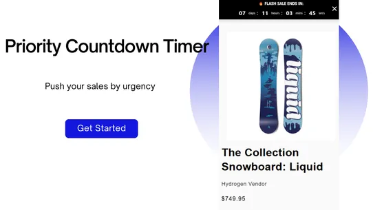 Priority Countdown Timer screenshot
