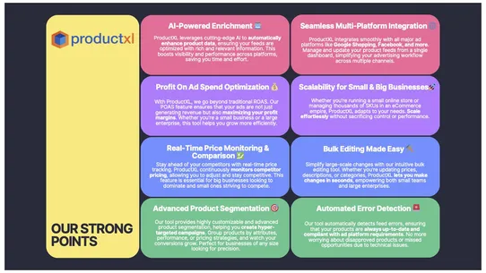 Product XL screenshot