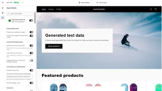 firwood Optimize PageSpeed screenshot