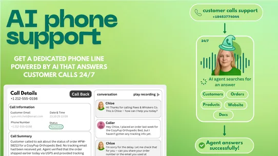 Callfy: AI Phone Support screenshot