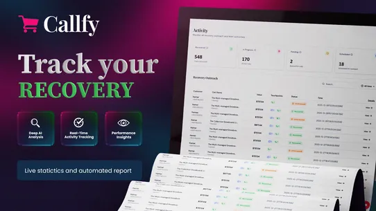 Callfy Abandoned Cart Recovery screenshot