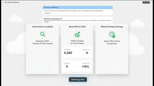 SEO/ADA Optimization screenshot