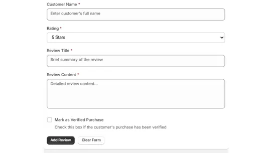 CheckoutReview screenshot