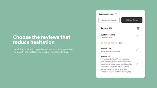 Checkout Review screenshot