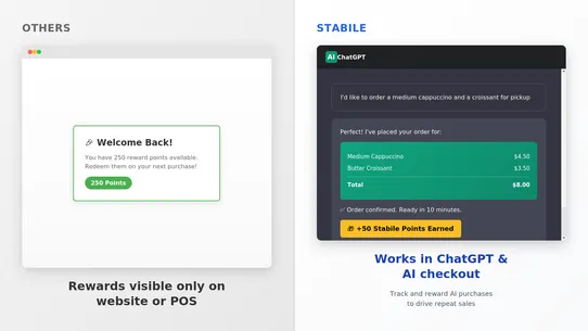 ChatGPT Checkout Loyalty screenshot