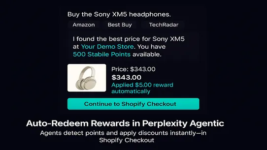 ChatGPT Checkout Loyalty screenshot