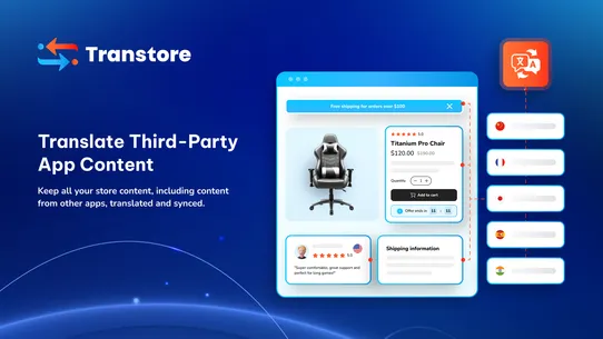 Transtore ‑ Language Translate screenshot