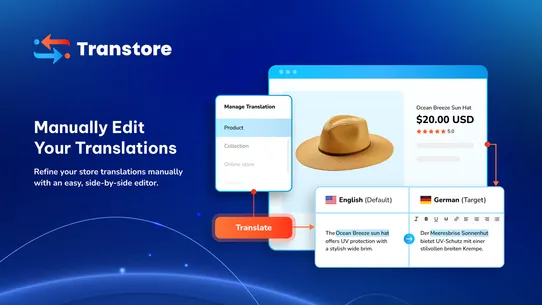 Transtore ‑ Language Translate screenshot