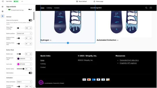 firwood Back To Top screenshot