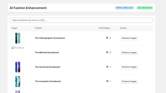 Smart Fashion Visualizer screenshot