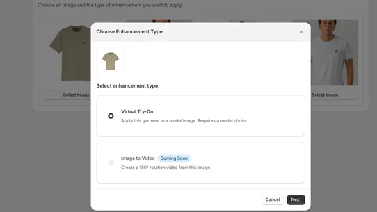Smart Fashion Visualizer screenshot