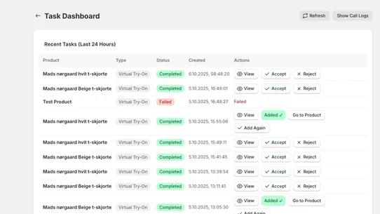 Smart Fashion Visualizer screenshot