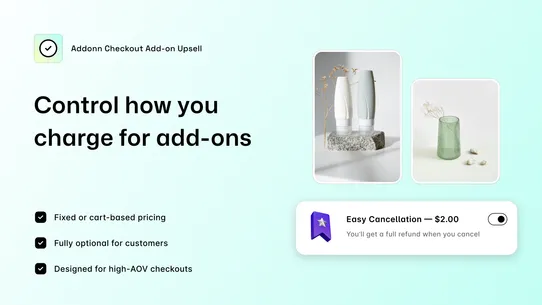 Checkout Upsell — Addonn screenshot