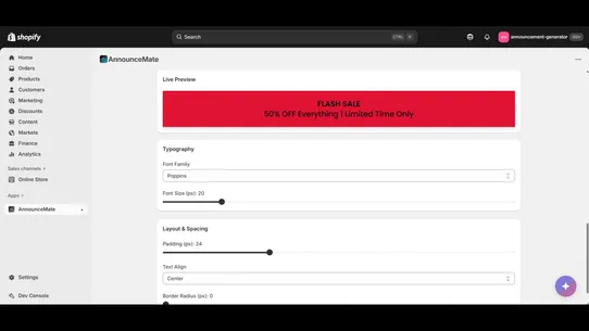 AnnounceMate ‑ Explified screenshot