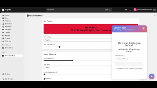 AnnounceMate ‑ Explified screenshot