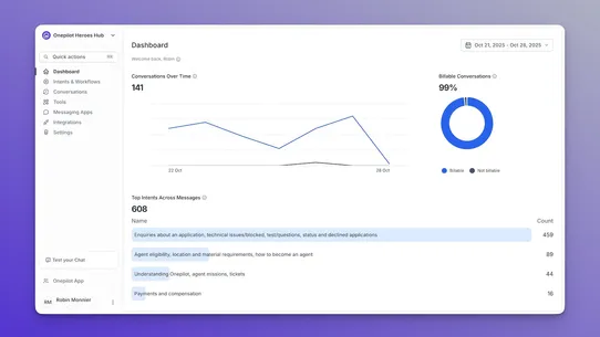 Onepilot AI screenshot