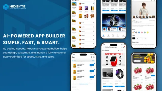 NexByte ‑ Mobile App Builder screenshot