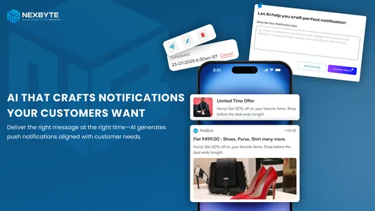 NexByte ‑ Mobile App Builder screenshot