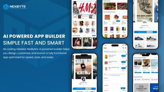 NexByte‑Mobile App Builder AI screenshot