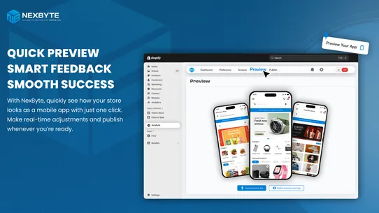 NexByte‑Mobile App Builder AI screenshot
