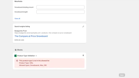 Datify Product Data Management screenshot