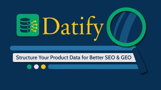 Datify Product Data Management screenshot