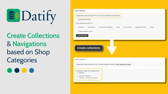 Datify Product Data Management screenshot