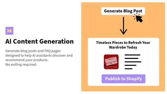 Mento ‑ AI Search Visibility screenshot
