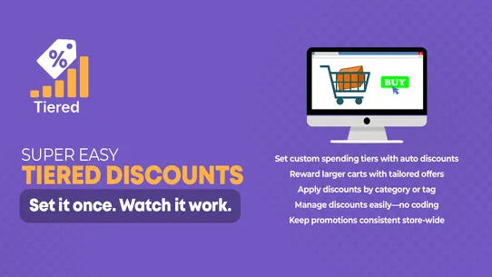 Tierly ‑ Tiered Discount screenshot