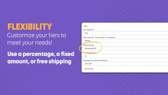 Tierly ‑ Tiered Discount screenshot