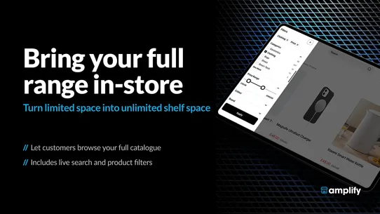 Amplify Kiosk screenshot