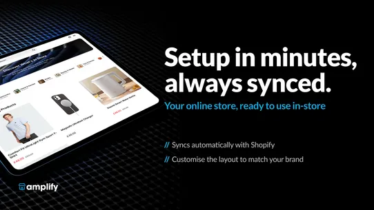 Amplify Kiosk screenshot