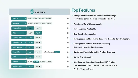 Sortify By Ecomatives screenshot