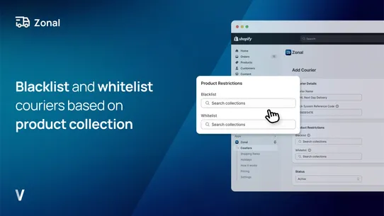Zonal ‑ Shipping Rates &amp; Rules screenshot