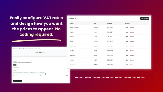 Taxly: VAT Switcher screenshot
