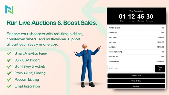 Flash Auction screenshot