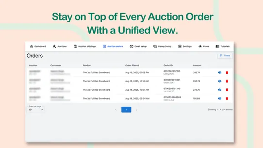 Flash Auction screenshot