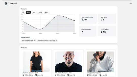 Otryon: Virtual Try‑On screenshot