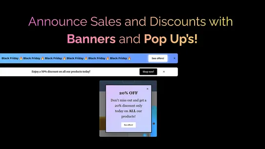 ShopAnnounce screenshot