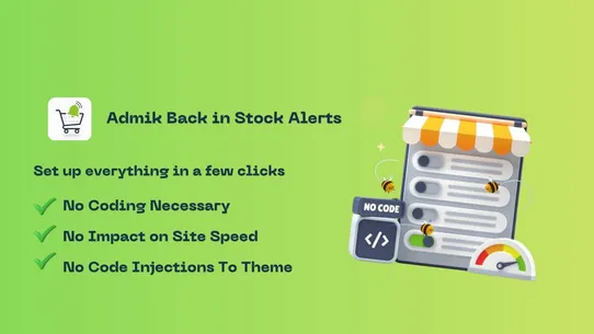 Admik: Back In Stock Alerts screenshot